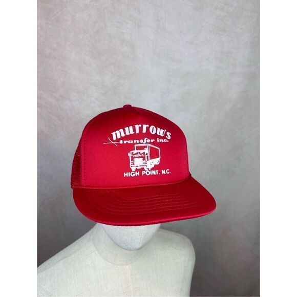Vintage Murrow’s Transfer Truck Lines High Point NC Trucker Hat - Picture 1 of 7